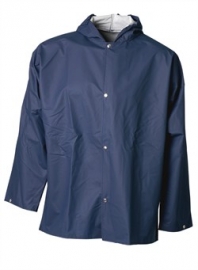 ELKA-Workwear, Rainwear-Wetter-Schutz, PU-Workwear, Regen-Jacke, Xtreme mit Druckknöpfe, marine