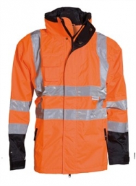 ELKA-Warnschutz, Warn-Schutz-Warn-Jacke mit herausnehmbarem Futter, warnorange