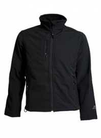 ELKA-Workwear, Rainwear-Wetter-Schutz, Regen-Softshelljacke, schwarz