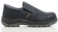 SAFETY JOGGER-Footwear, S3-Arbeits-Berufs-Sicherheits-Slipper, X0600, schwarz