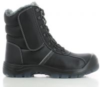 SAFETY JOGGER-Footwear, S3-Arbeits-Berufs-Sicherheits-Schuhe, Schnürstiefel, Nordic, schwarz