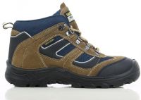 SAFETY JOGGER-Footwear, S3-Arbeits-Berufs-Sicherheits-Schuhe, Halbschuhe, hoch, X2000, braun