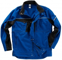 BEB-Workwear, Arbeitsjacke, Herren-Arbeits-Berufs-Bund-Jacke, Inflame kornblau/schwarz