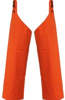 OCEAN-Workwear, ABEKO-Nässe-Schutz, PU-Workwear, Stretch-Chaps, orange