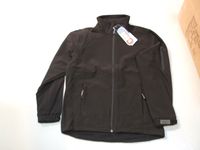OCEAN-Workwear, Soft-Shell Damenjacke, Fleece-Jacke, schwarz