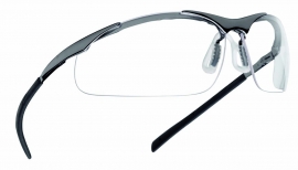 BOLLE Schutzbrille Contour Metall klar