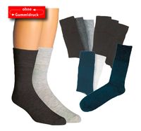 WOWERAT-Gesundheits-Arbeits-Berufs-Socken, Pkg. á 3 Paar, schwarz