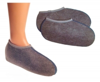 WOWERAT-Stiefel-Arbeits-Berufs-Socken, grau