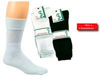 WOWERAT-Gesundheits-Sport-Arbeits-Berufs-Socken, Pkg. á 5 Paar, schwarz