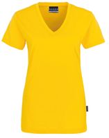 HAKRO-Women-T-Shirt, V-Ausschnitt Classic, sonne