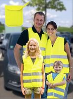 KORNTEX-Warnschutz, Warnschutzwesten,Family-Pack, gelb