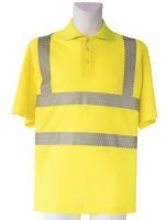KORNTEX-Warnschutz, Poloshirt, Broken reflective, gelb