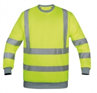 KORNTEX-Warnschutz, Sweatshirt, gelb