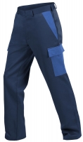 Teamdress-PSA-Workwear, PSA, Multinorm, Bundhose, 1-lagig, Kl. 1, marine/kornblau