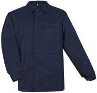 HB-Schweißer-Schutz, Flammen-/Schweißerschutz-Jacke,  Schweißerjacke, 365 g/m², navy