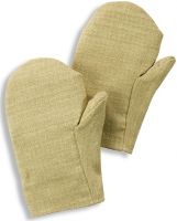 HB-Workwear, Flammen-/Schweißerschutz-Fausthandschuhe für Kontakthitze, 290 mm lang, gelb