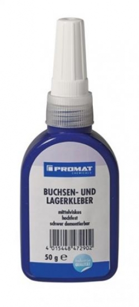 PROMAT-Betriebsbedarf, Buchsen-/Lagerkleber hf.mf.grün 50g Flasche