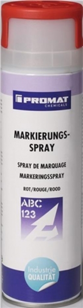 PROMAT-Betriebsbedarf, Markierungsspray rot 500 ml Spraydose