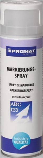 PROMAT-Betriebsbedarf, Markierungsspray weiß 500 ml Spraydose