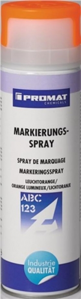 PROMAT-Betriebsbedarf, Markierungsspray leuchtorange 500 ml Spraydose