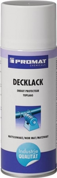 PROMAT-Betriebsbedarf, Decklack mattschwarz 400 ml Spraydose