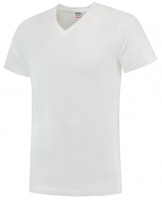 TRICORP-T-Shirts, V-Ausschnitt, Slim Fit, 160 g/m², weiß