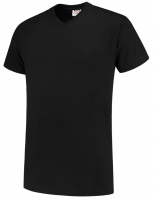 TRICORP-T-Shirts, V-Ausschnitt, 190 g/m², black