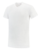 TRICORP-T-Shirts, V-Ausschnitt, 190 g/m², weiß