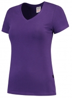 TRICORP-Damen-T-Shirts, V-Ausschnitt, 190 g/m², purple