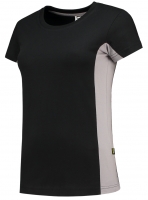 TRICORP-Worker-Shirts, Damen-T-Shirt, Bicolor, 190 g/m², black-grey