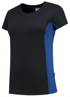 TRICORP-Worker-Shirts, Damen-T-Shirt, Bicolor, 190 g/m², navy-royal
