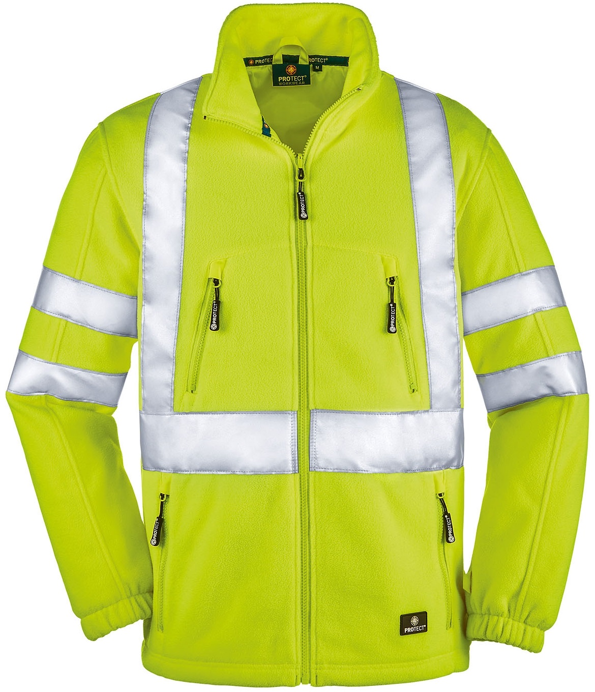 BP® Fleecejacke Warnjacke Jacke Fleece Warnkleidung Arbeitsjacke Workwear 