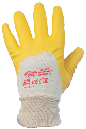 Yellowstar Stronghand Nitril Handschuhe gelb 