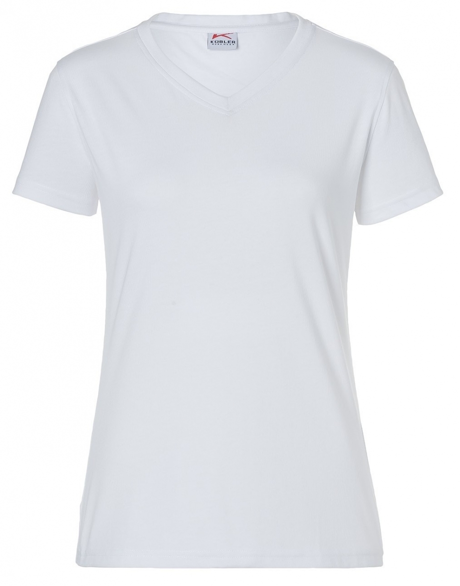 KBLER-Worker-Shirts, Workwear-Damen-T-Shirts, 160 g/m, wei