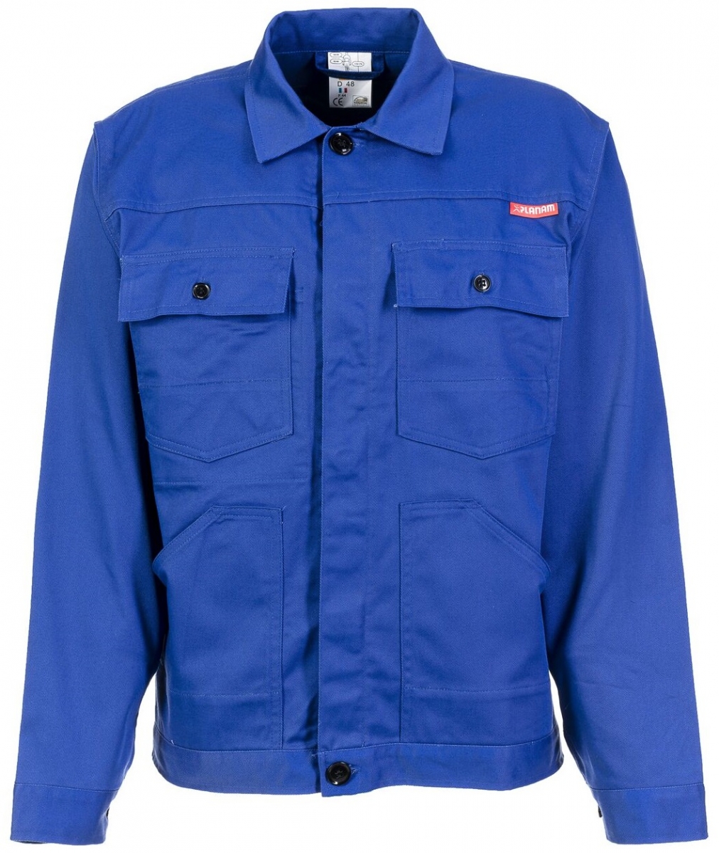 PLANAM-Workwear, Arbeits-Berufs-Bund-Jacke, MG 290 kornblau