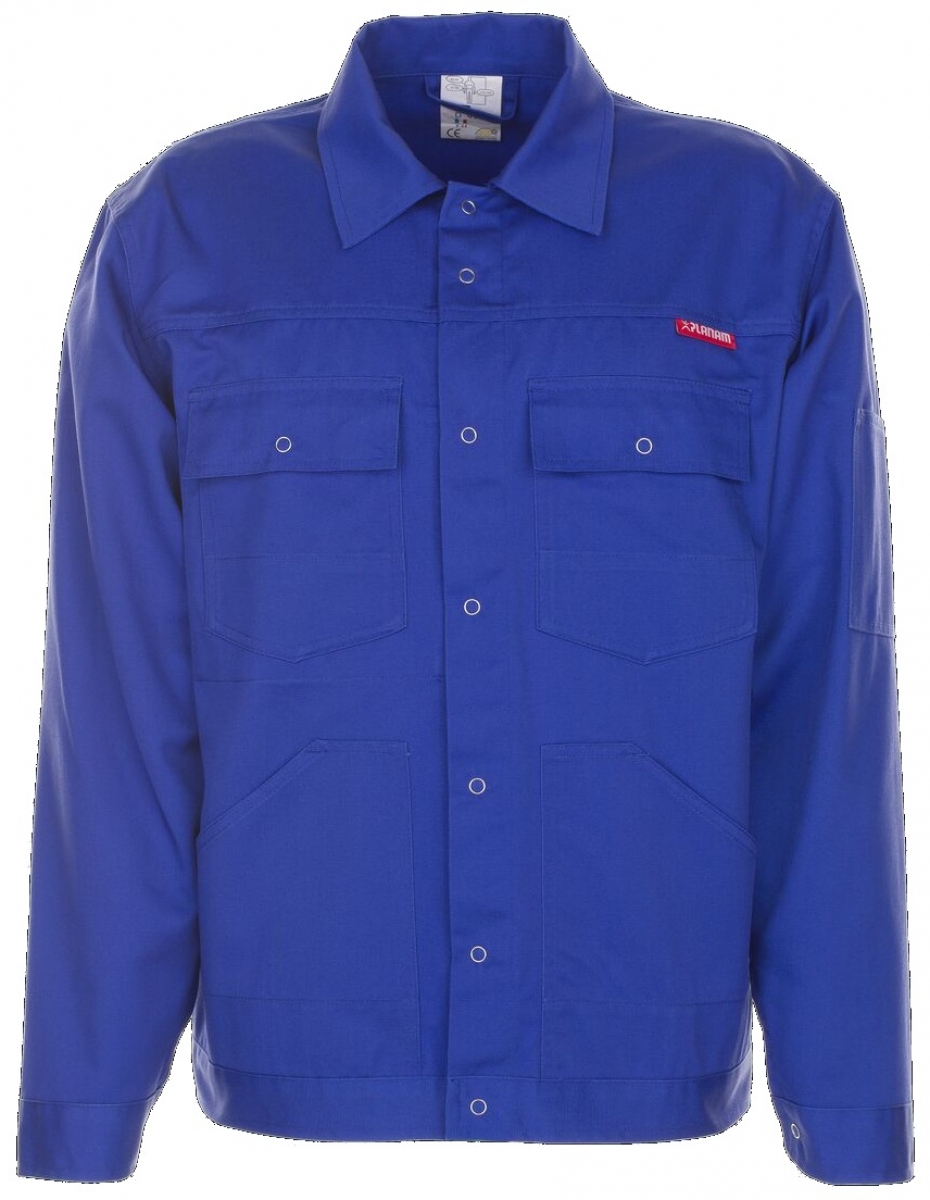 PLANAM-Workwear, Arbeits-Berufs-Bund-Jacke, MG 260 kornblau
