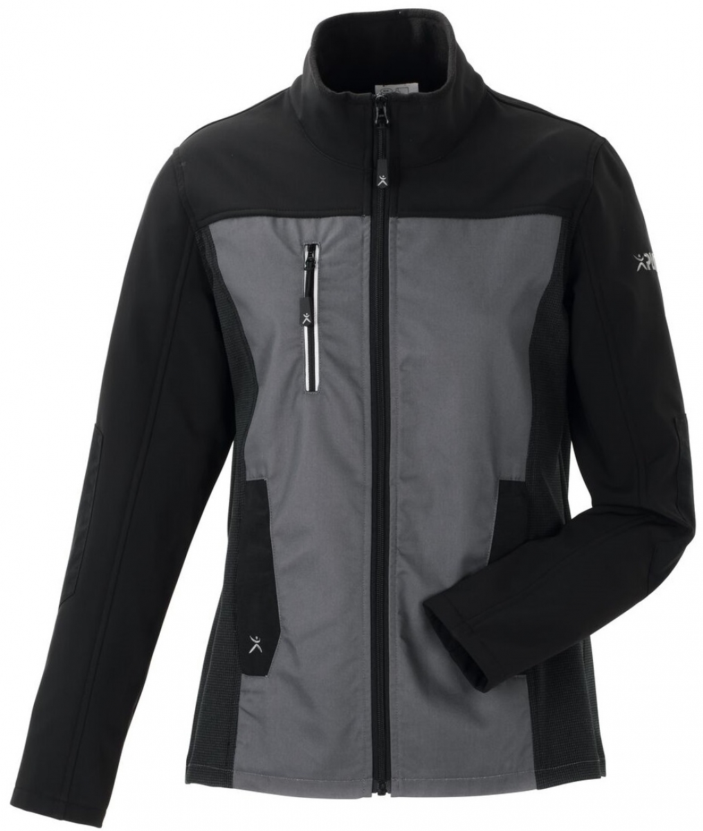 PLANAM-Workwear, Damen-Hybridjacke, Norit, 245 g/m, schiefer/schwarz