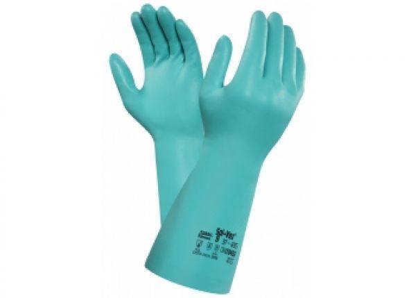 ANSELL-Workwear, Nitril-Handschuhe, "SOLVEX", 37-695, grn, VE = 12 Paar