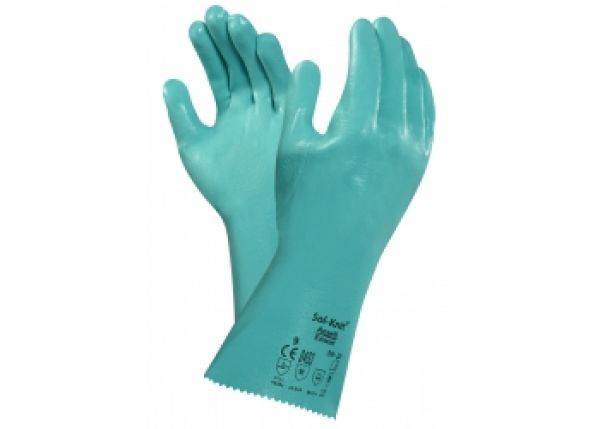 ANSELL-Workwear, Chemikalienschutz-Handschuhe, "SOL-KNIT", 39-124, grn, VE = 12 Paar