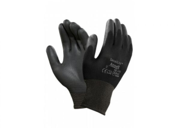 ANSELL-Workwear, Mehrzweck-Handschuhe, "HYFLEX", 48-101, schwarz, VE = 12 Paar