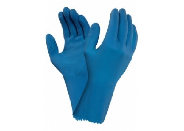 ANSELL-Workwear, Latex-Arbeitshandschuhe,  "ALP-Workwear,HATEC", 87-305, blau, VE = 12 Paar
