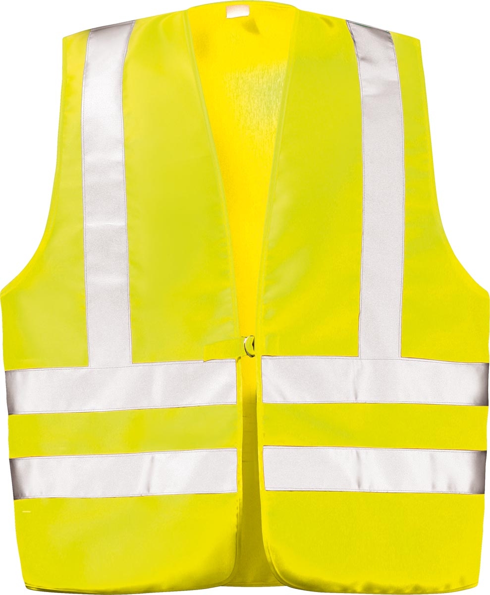 F-WICA-TEX-Textil-Warnweste, *MAX*, fluoreszierend gelb