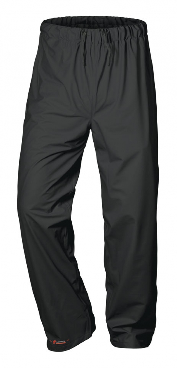 F-NORWAY-PU-Stretch-Regenbundhose, *LINDSDAL*, 190g/m, schwarz