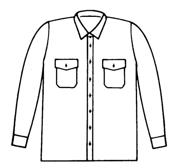 PLANAM-Workwear, Arbeits-Berufs-Hemd, Kperhemd mittelblau