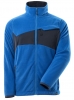 MASCOT-Workwear, Kälteschutz, Fleecepullover mit Reißverschluss, 270 g/m², azurblau/schwarzblau