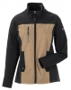 PLANAM-Workwear, Damen-Hybridjacke, Norit, 245 g/m², sand/schwarz