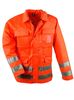 F-Warnschutzjacke mit Schnittschutz, *LINDE*, 245g/m, fluoreszierend orange
