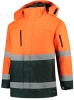 TRICORP-Warnschutz, Parka EN ISO 20471 Bicolor, Basic Fit, 200 g/m, fluor orange-green