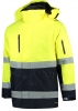 TRICORP-Warnschutz, Parka EN ISO 20471 Bicolor, Basic Fit, 200 g/m, fluor yellow-navy
