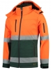 TRICORP-Warnschutz, Softshelljacke EN ISO 20471 Bicolor, Basic Fit, 300 g/m, fluor orange-green